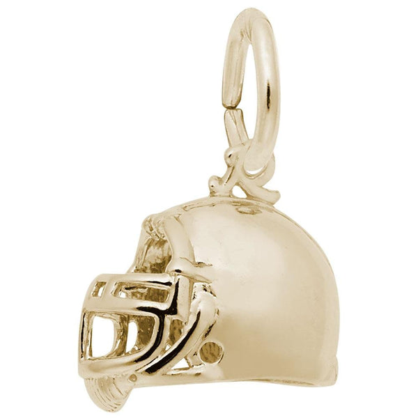 Rembrandt Charms - Football Helmet Charm - 8110 Rembrandt Charms Charm Birmingham Jewelry 