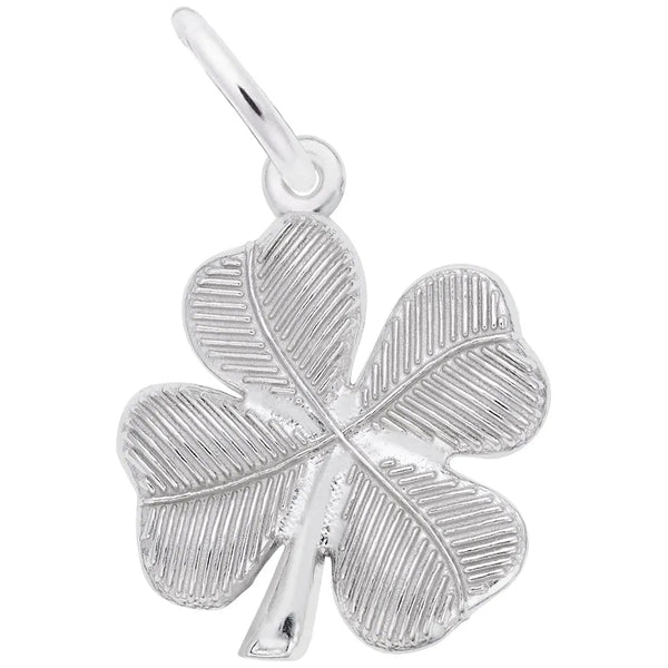 Rembrandt Charms - Four Leaf Clover Charm - 395 Rembrandt Charms Charm Birmingham Jewelry 