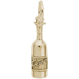 Rembrandt Charms - France Bordeaux Wine Bottle Charm - 8262 Rembrandt Charms Charm Birmingham Jewelry 