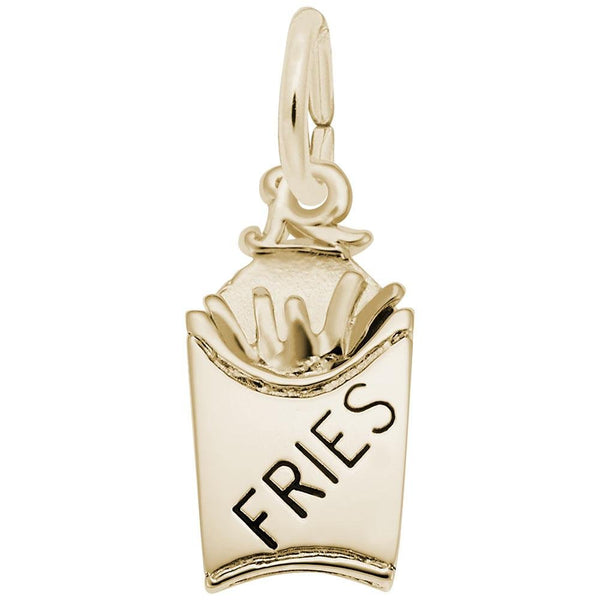 Rembrandt Charms - French Fries Charm - 8220 Rembrandt Charms Charm Birmingham Jewelry 