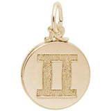 Rembrandt Charms - Gemini Symbol of the Sky Charm - 6765 Rembrandt Charms Charm Birmingham Jewelry 