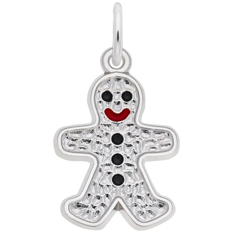 Rembrandt Charms - Gingerbread Man Charm - 2274 Rembrandt Charms Charm Birmingham Jewelry 