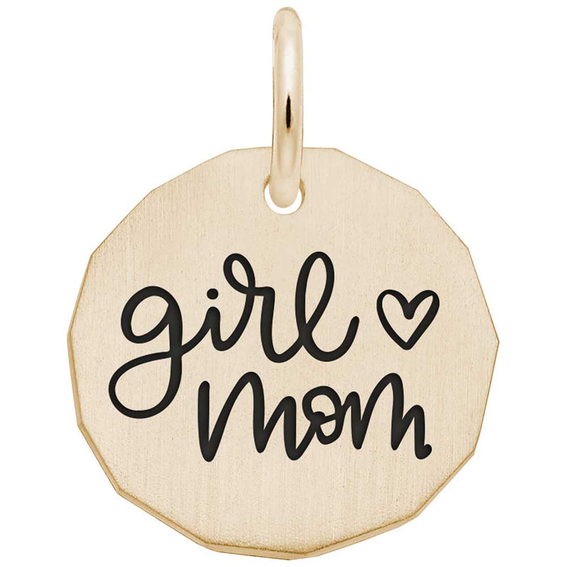 Rembrandt Charms - Girl Mom Charm - 1969 Rembrandt Charms Charm Birmingham Jewelry 