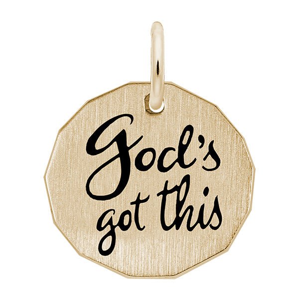 Rembrandt Charms - Rembrandt Charms - God’s Got This Charm - 1951 - Birmingham Jewelry