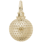 Rembrandt Charms - Golf Ball Charm - 8148 Rembrandt Charms Charm Birmingham Jewelry 