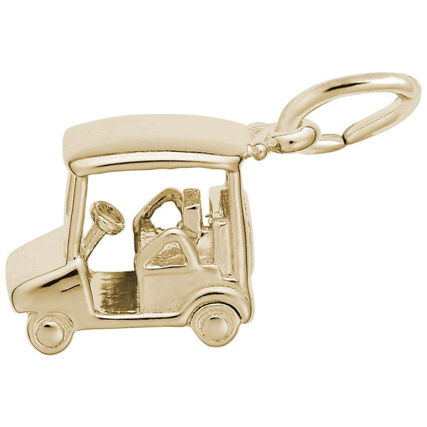 Rembrandt Charms - Golf Cart Charm - 8253 Rembrandt Charms Charm Birmingham Jewelry 