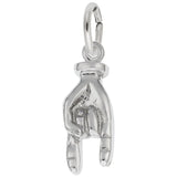 Rembrandt Charms - Good Luck Hand Charm - 1030 Rembrandt Charms Charm Birmingham Jewelry 
