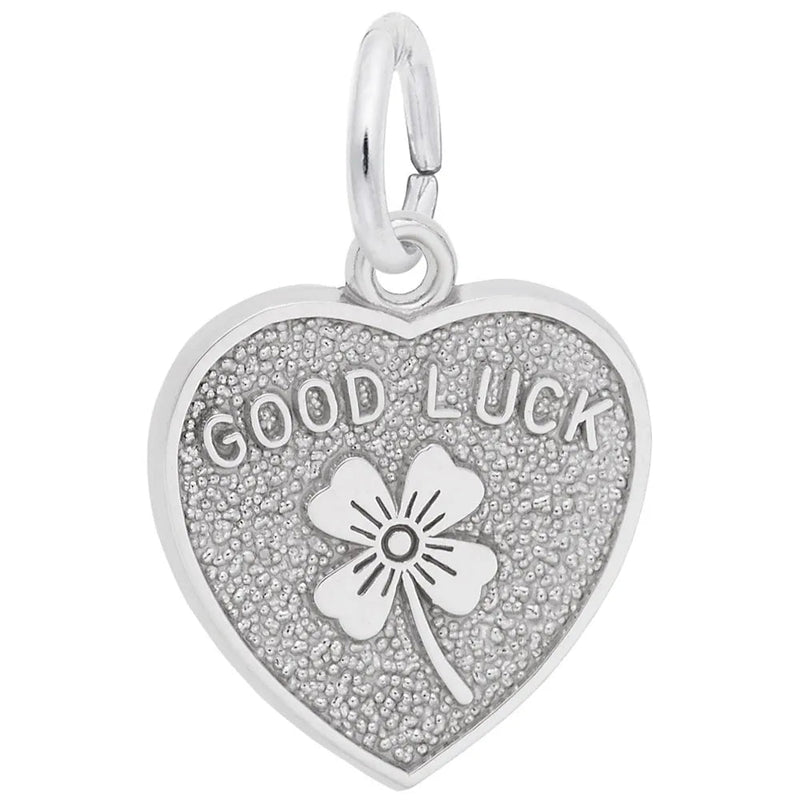 Rembrandt Charms - Good Luck Heart Charm - 1360 Rembrandt Charms Charm Birmingham Jewelry 
