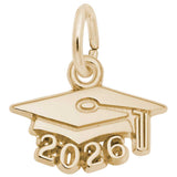 Rembrandt Charms - Grad Cap 2026 Charm - 6756 Rembrandt Charms Charm Birmingham Jewelry 