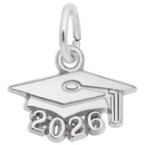 Rembrandt Charms - Grad Cap 2026 Charm - 6756 Rembrandt Charms Charm Birmingham Jewelry 