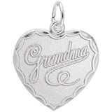 Rembrandt Charms - Grandma heart Charm - 3346 Rembrandt Charms Charm Birmingham Jewelry 