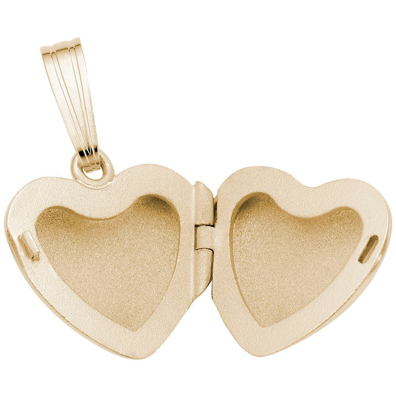 Rembrandt Charms - Heart Locket Charm - 8606 Rembrandt Charms Locket Birmingham Jewelry 