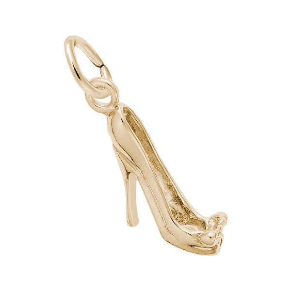 Rembrandt Charms - High Heel Shoe Accent Charm - 5493 Rembrandt Charms Charm Birmingham Jewelry 