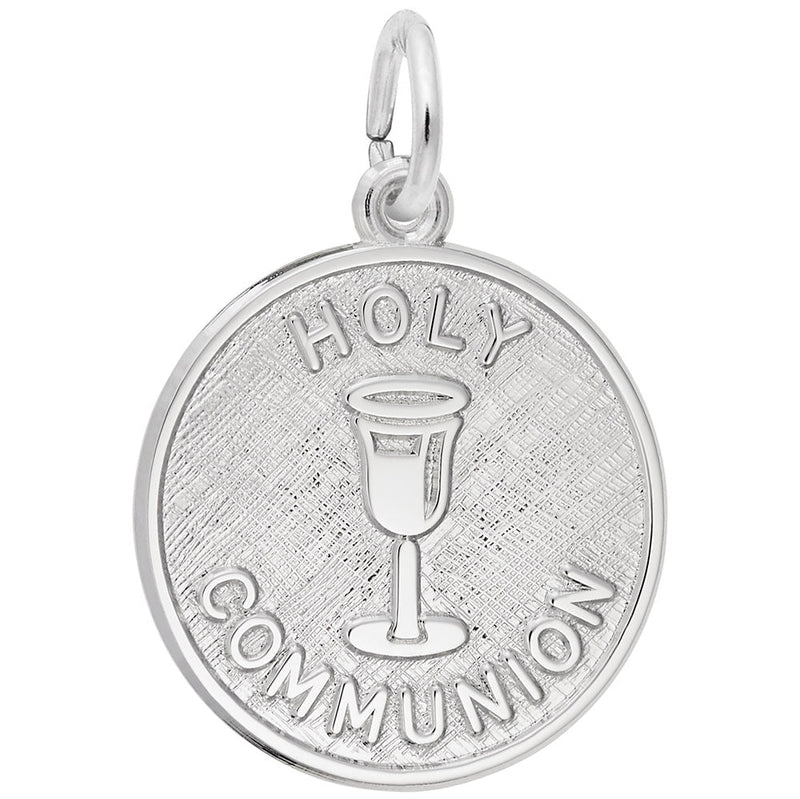 Rembrandt Charms - Holy Communion Disc Charm - 3543 Rembrandt Charms Charm Birmingham Jewelry 