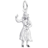 Rembrandt Charms - Hula Dancer Charm - 309 Rembrandt Charms Charm Birmingham Jewelry 