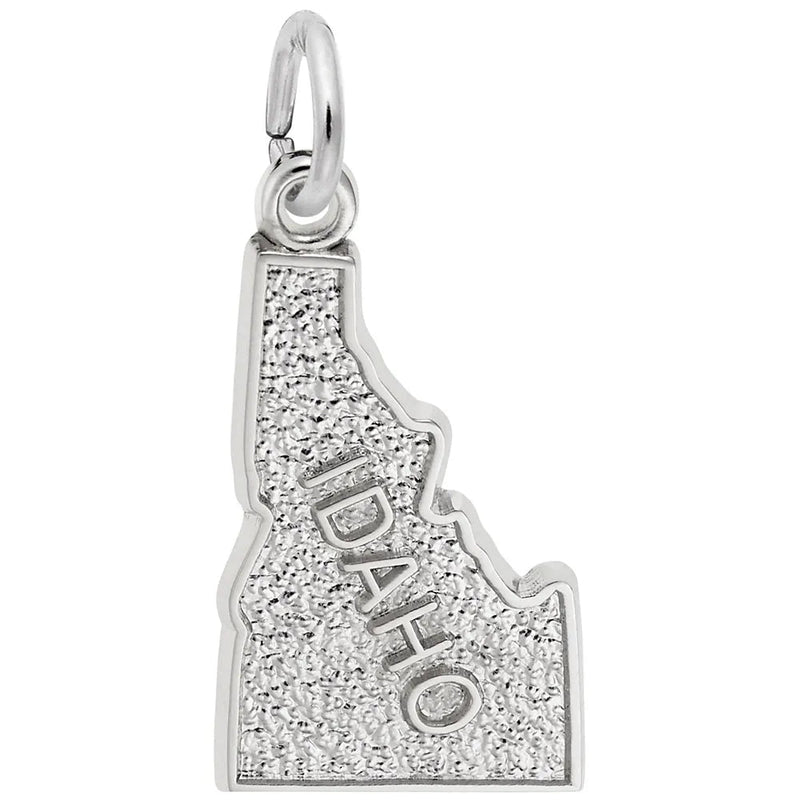 Rembrandt Charms - Idaho Map Charm - 3616 Rembrandt Charms Charm Birmingham Jewelry 