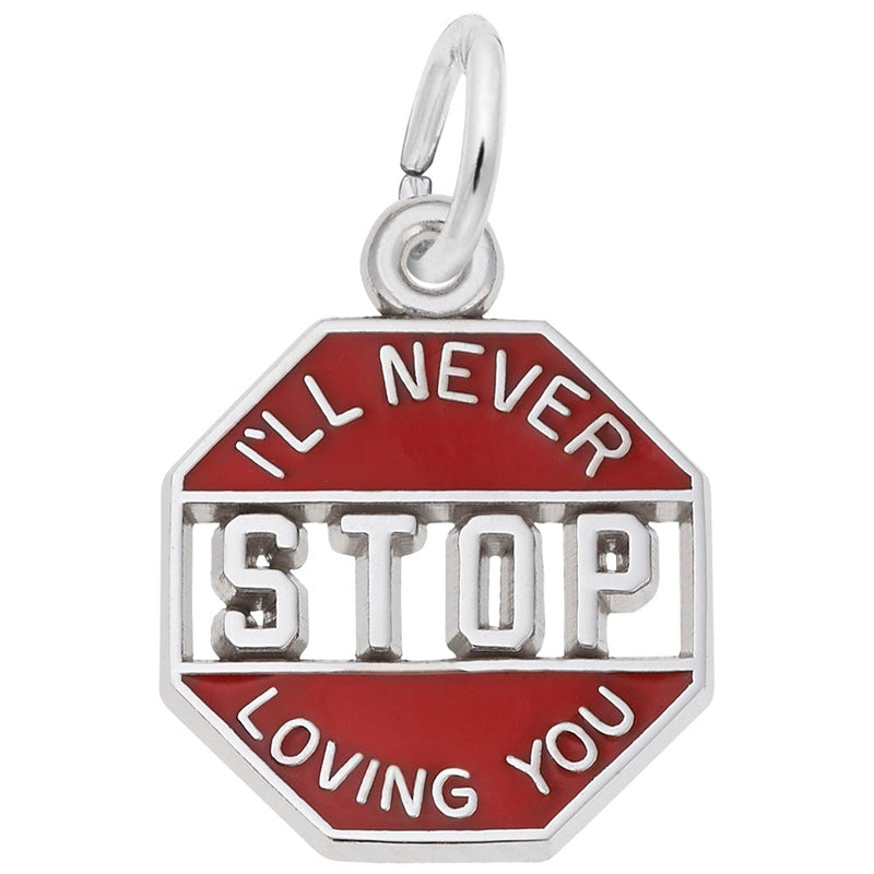 Rembrandt Charms - I’ll Never Stop Loving You Charm - 2749 Rembrandt Charms Charm Birmingham Jewelry 