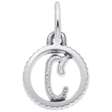 Rembrandt Charms - INITIAL C - 4190-003 Rembrandt Charms Charm Birmingham Jewelry 