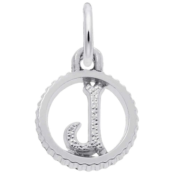 Rembrandt Charms - INITIAL J - 4190-010 Rembrandt Charms Charm Birmingham Jewelry 