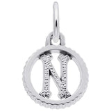 Rembrandt Charms - INITIAL N - 4190-014 Rembrandt Charms Charm Birmingham Jewelry 