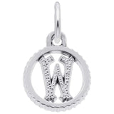 Rembrandt Charms - INITIAL W - 4190-023 Rembrandt Charms Charm Birmingham Jewelry 