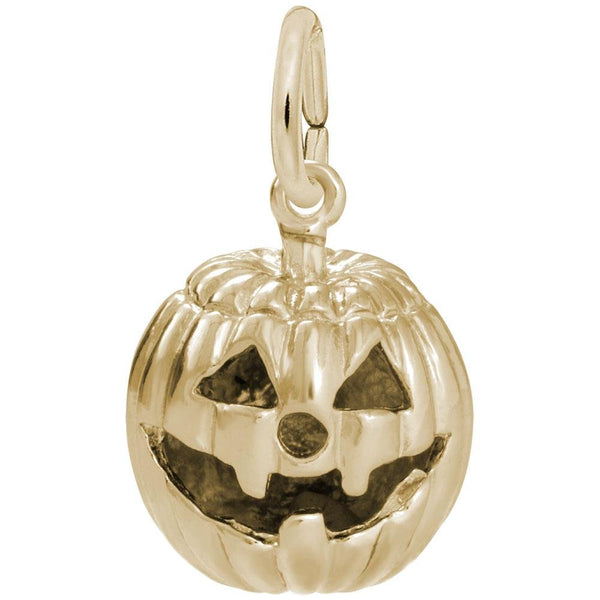 Rembrandt Charms - Jack O’ Lantern Charm - 3485 Rembrandt Charms Charm Birmingham Jewelry 