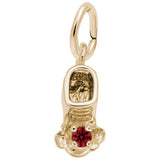 Rembrandt Charms - January Baby Bootie Charm - 0473-001 Rembrandt Charms Charm Birmingham Jewelry 