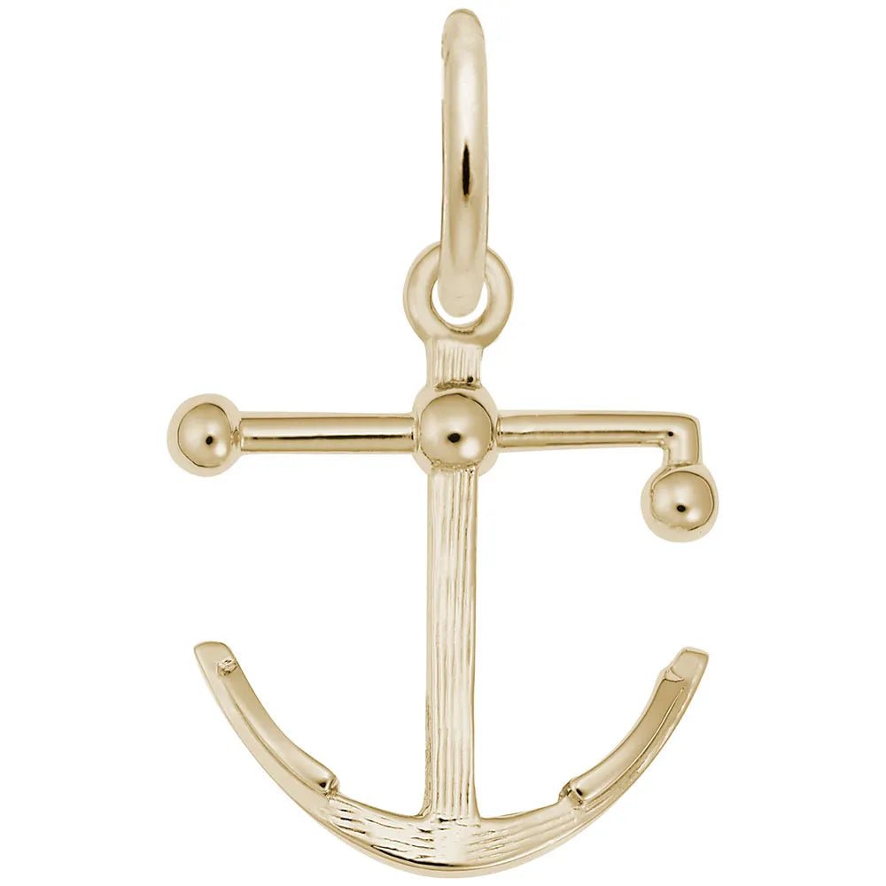 Rembrandt Charms - Kedge Anchor Charm - 1745 Rembrandt Charms Charm Birmingham Jewelry 