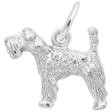 Rembrandt Charms - Kerry Blue Terrier Dog Charm - 1095 Rembrandt Charms Charm Birmingham Jewelry 