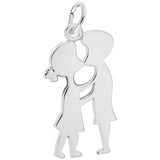 Rembrandt Charms - Kissing Couple Charm - 3263 Rembrandt Charms Charm Birmingham Jewelry 