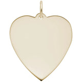 Rembrandt Charms - Large Classic Heart Charm - 4606 Rembrandt Charms Charm Birmingham Jewelry 