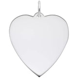 Rembrandt Charms - Large Classic Heart Charm - 4606 Rembrandt Charms Charm Birmingham Jewelry 