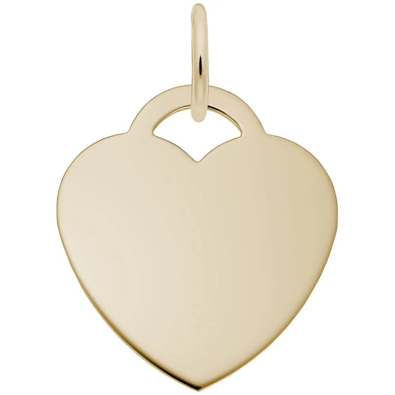 Rembrandt Charms - Large Heart – 35 Series Charm - 8422-035 Rembrandt Charms Charm Birmingham Jewelry 