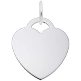 Rembrandt Charms - Large Heart – 50 Series Charm - 8422-050 Rembrandt Charms Charm Birmingham Jewelry 