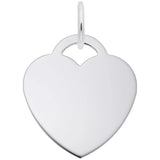 Rembrandt Charms - Large Heart-Classic Series Charm - 8422 Rembrandt Charms Charm Birmingham Jewelry 