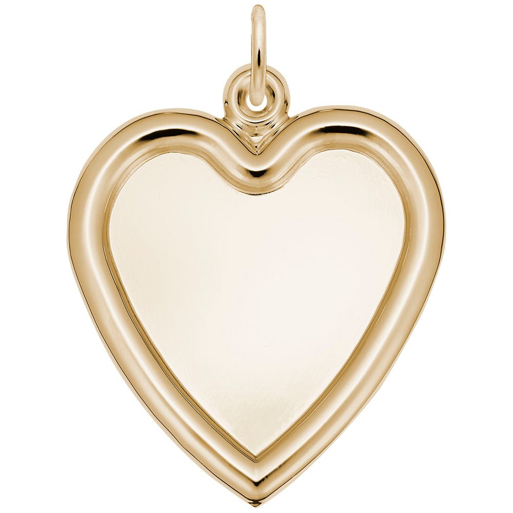 Rembrandt Charms - Large Heart Photoart Charm - 8626 Rembrandt Charms Charm Birmingham Jewelry 