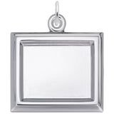 Rembrandt Charms - Large Horizontal Rectangle Photoart Charm - 8624 Rembrandt Charms Charm Birmingham Jewelry 