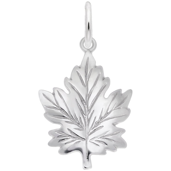 Rembrandt Charms - Large Maple Leaf Charm – 107 Rembrandt Charms Charm Birmingham Jewelry 
