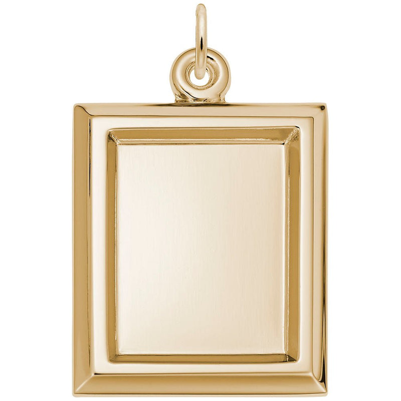 Rembrandt Charms - Large Vertical Rectangle Photoart Charm - 8623 Rembrandt Charms Charm Birmingham Jewelry 