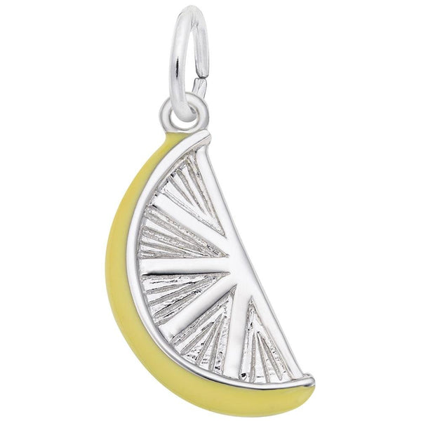 Rembrandt Charms - Lemon Slice Charm - 1643 Rembrandt Charms Charm Birmingham Jewelry 