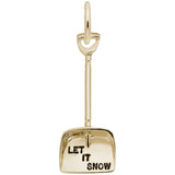 Rembrandt Charms - Let It Snow Shovel Charm - 3433 Rembrandt Charms Charm Birmingham Jewelry 