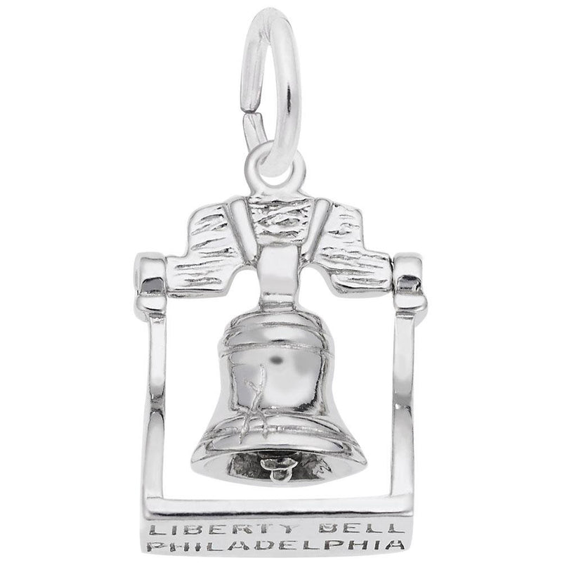Rembrandt Charms - Liberty Bell Charm - 3504 Rembrandt Charms Charm Birmingham Jewelry 