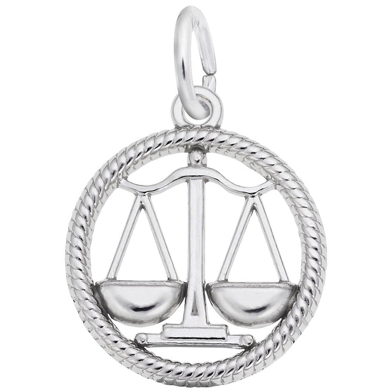 Rembrandt Charms - Libra Scales Charm - 4779 Rembrandt Charms Charm Birmingham Jewelry 