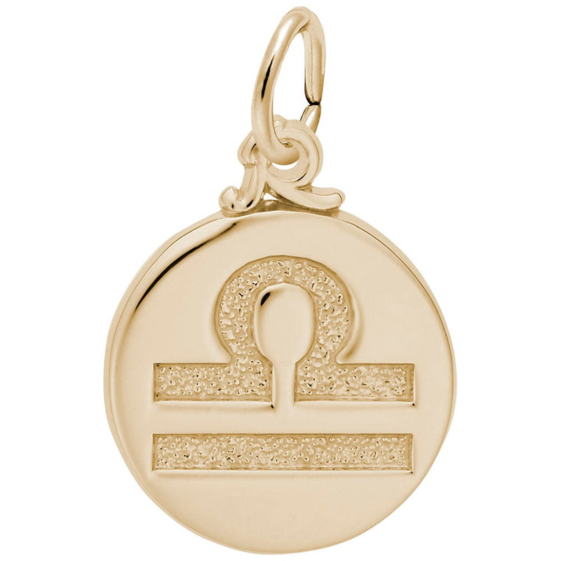 Rembrandt Charms - Libra Symbol of the Sky Charm - 6769 Rembrandt Charms Charm Birmingham Jewelry 