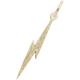 Rembrandt Charms - Lightning Bolt Charm - 6219 Rembrandt Charms Charm Birmingham Jewelry 