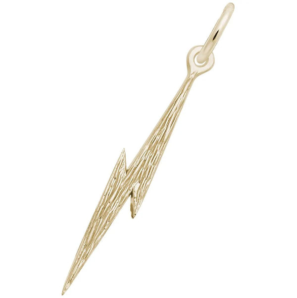 Rembrandt Charms - Lightning Bolt Charm - 6219 Rembrandt Charms Charm Birmingham Jewelry 