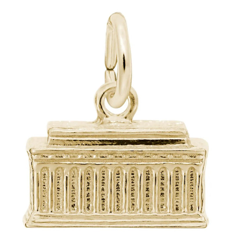 Rembrandt Charms - Lincoln Memorial Charm - 2747 Rembrandt Charms Charm Birmingham Jewelry 