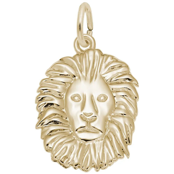 Rembrandt Charms - Lion Head Charm - 5254 Rembrandt Charms Charm Birmingham Jewelry 