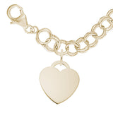 Rembrandt Charms - Lrg. Heart 35 Bracelet Set - 27-8422-021 Rembrandt Charms Bracelet Set Birmingham Jewelry 