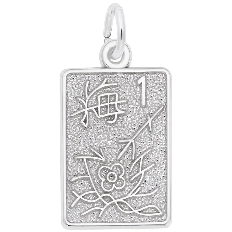 Rembrandt Charms - Mahjong Tile Charm - 2648 Rembrandt Charms Charm Birmingham Jewelry 
